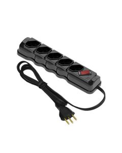 FILTRO LINHA NBR 3P 5TOM BIV PRETO  ILUMI 34017