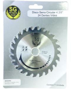 DISCO SERRA VIDEA 7 1/4 (40D-F20) SG