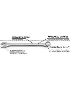 CHAVE COMBINADA STANLEY CRV 32