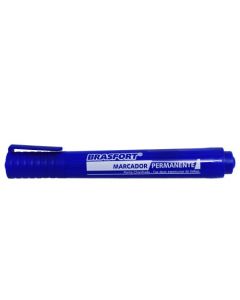 CANETA MARC PERM P.GROSSA AZUL BRASFORT 7857