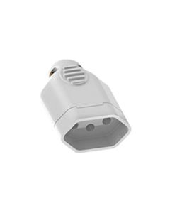 PINO FEMEA ILUMI 3P 10A BRANCO 1433PCT