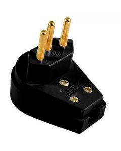 PINO PRENSA CABO MACHO ILUMI (G) 3P 20A PRETO 1419