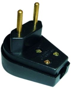 PINO PRENSA CABO MACHO ILUMI (G) 2P 10A PRETO 1414