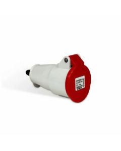 TOMADA ACOPLA NEWKON 3P+T 16A 380/44V 6H VM N4056