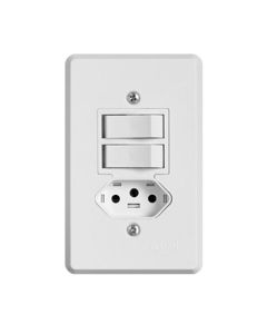 PRATIKA TECLA 2(S)+TOM 20A ILUMI 19211