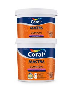 ADESIVO ESTRUTURAL COMPOXI 1Kg CORAL MACTRA