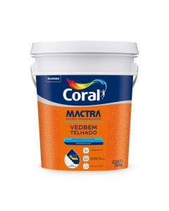 VEDBEM TELHADO 18Kg CORAL MACTRA
