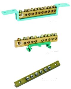 BARRAMENTO TERRA 11 FUROS VD SBT11 STECK