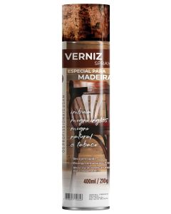 SPRAY ETANIZ 400ml VERNIZ MADEIRA TABACO SEMI BRILHO