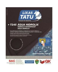 LIXA DAGUA 400 HIDROLIX TATU(50)