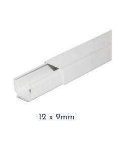 CANALETA SISTEMA CONDUTECK 12x09 C/ADESIV S/DIV CA1209A