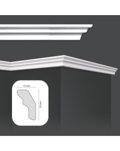 PERFIL POLIESTIRENO S25 28mm HOMESTAR
