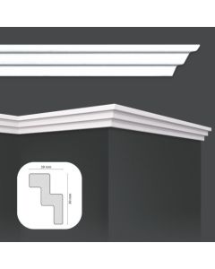 PERFIL POLIESTIRENO T30 37mm HOMESTAR