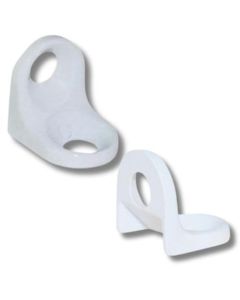 SUPORTE PRATEL L 2FUROS BRANCO MACICO REF CRIATIVA