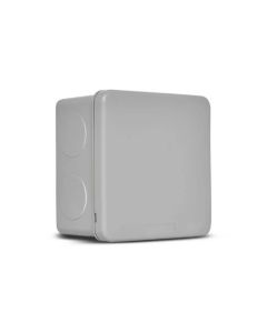 CAIXA PASSAGEM 80x80x51.5mm  S/EMBUTES SSX088 STECK