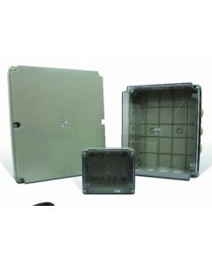 CAIXA PASSAGEM 390x310x127mm S/EMBUTES BAIXA ST44210N STECK