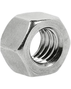 PORCA TORNEADA UNC (A) 1/4 ZINCADA(25) LUPA