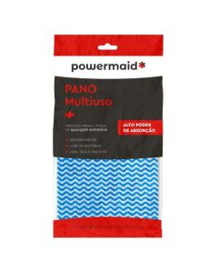 PANO  MULTIUSO AZUL 30cm x 50cm(5) POWERMAID