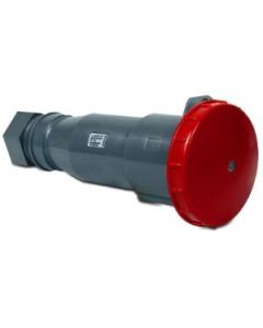 TOMADA ACOPLA BRASIKON 3P+T 63A 380/440V 6H VM IP67 S4556
