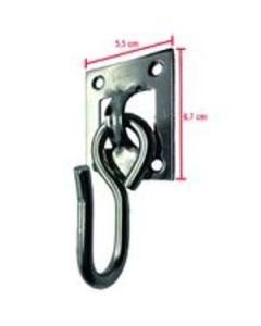 GANCHO REDE INOX PARAFUS METZ